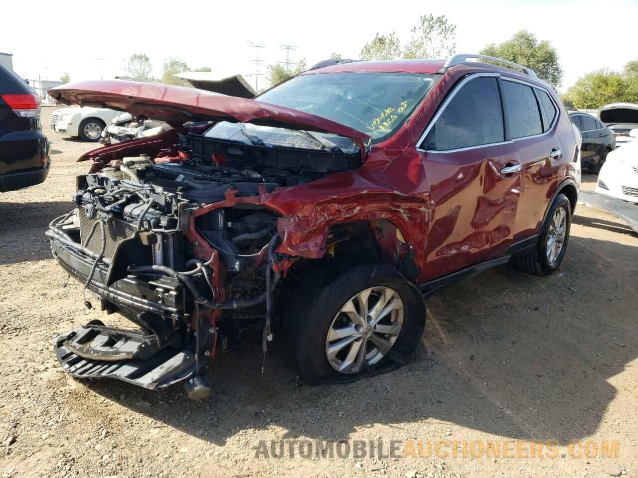 5N1AT2MT4EC871402 NISSAN ROGUE 2014