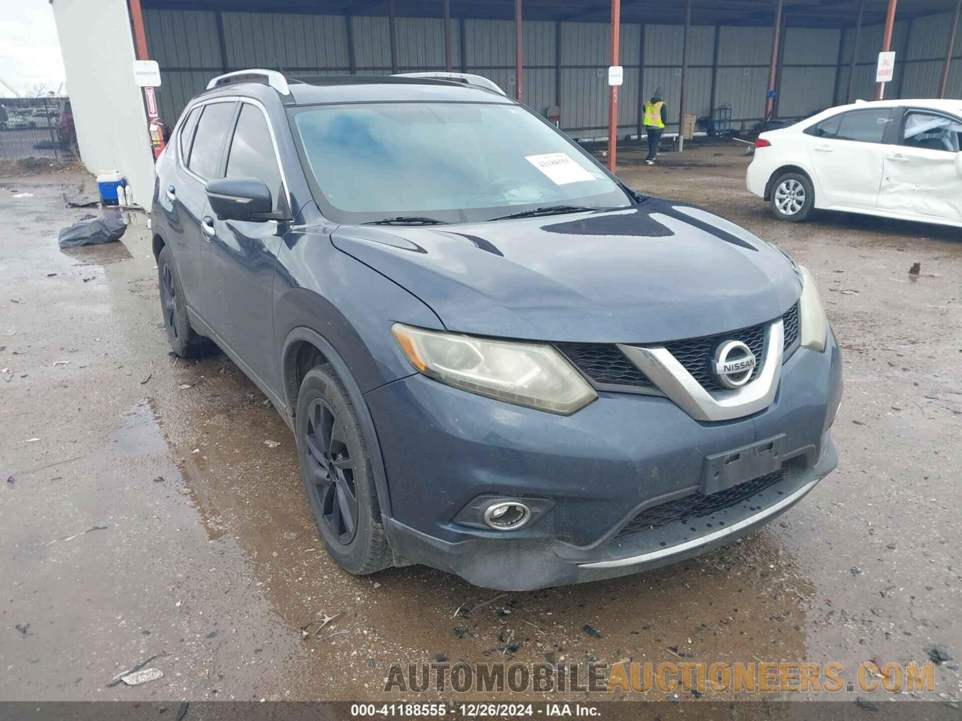 5N1AT2MT4FC754078 NISSAN ROGUE 2015