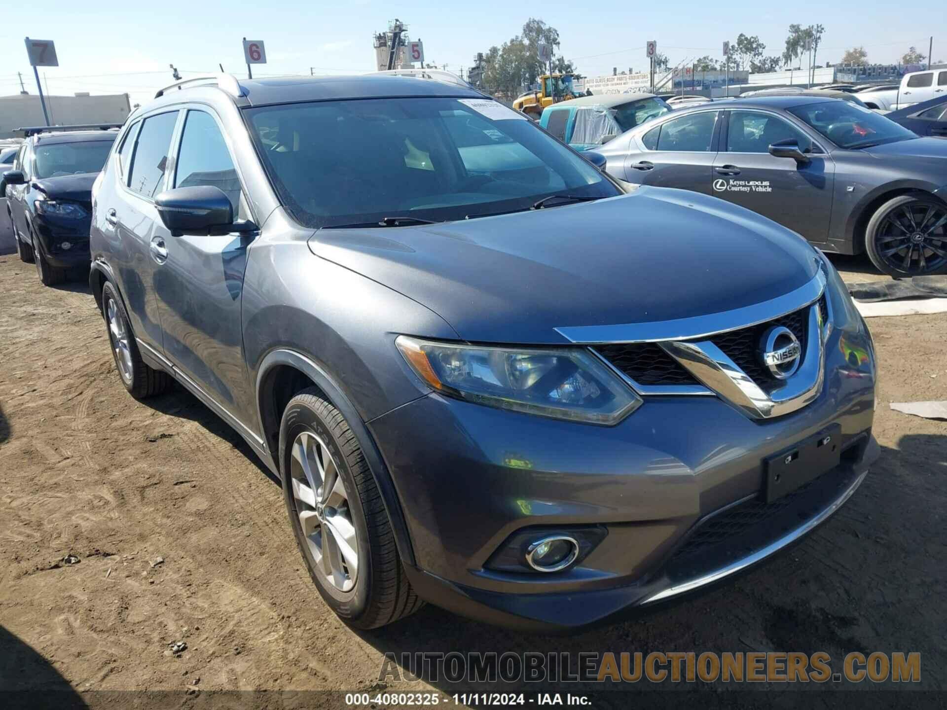 5N1AT2MT4FC766764 NISSAN ROGUE 2015