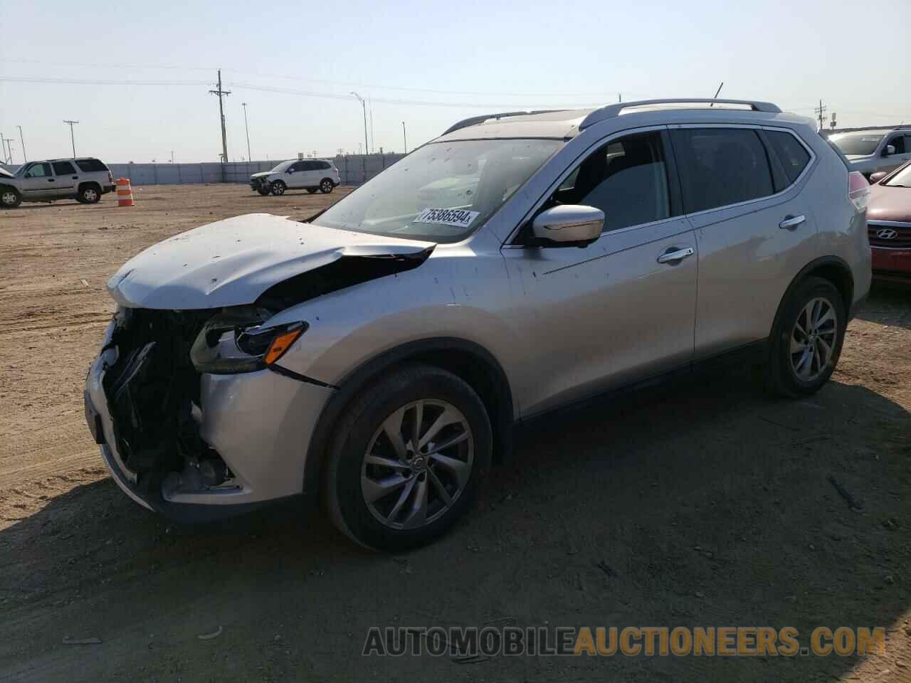 5N1AT2MT4FC779207 NISSAN ROGUE 2015