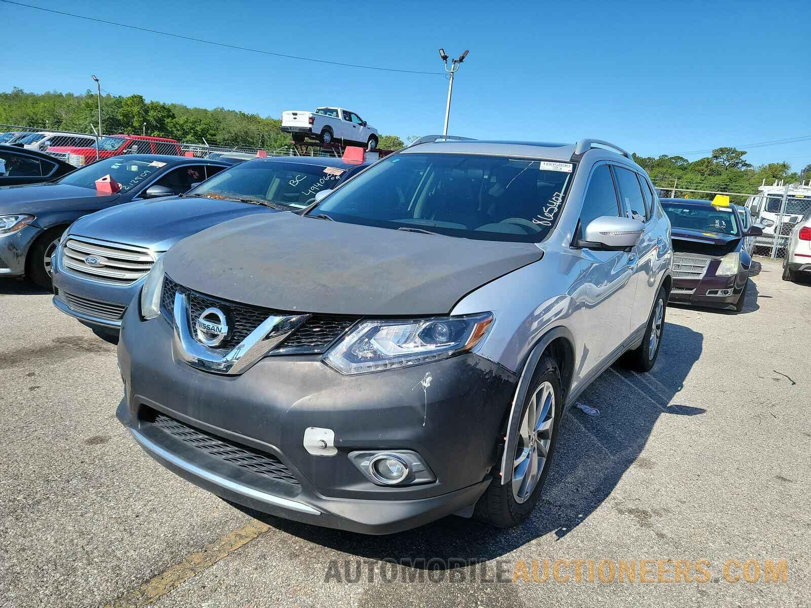 5N1AT2MT4FC865407 Nissan Rogue 2015