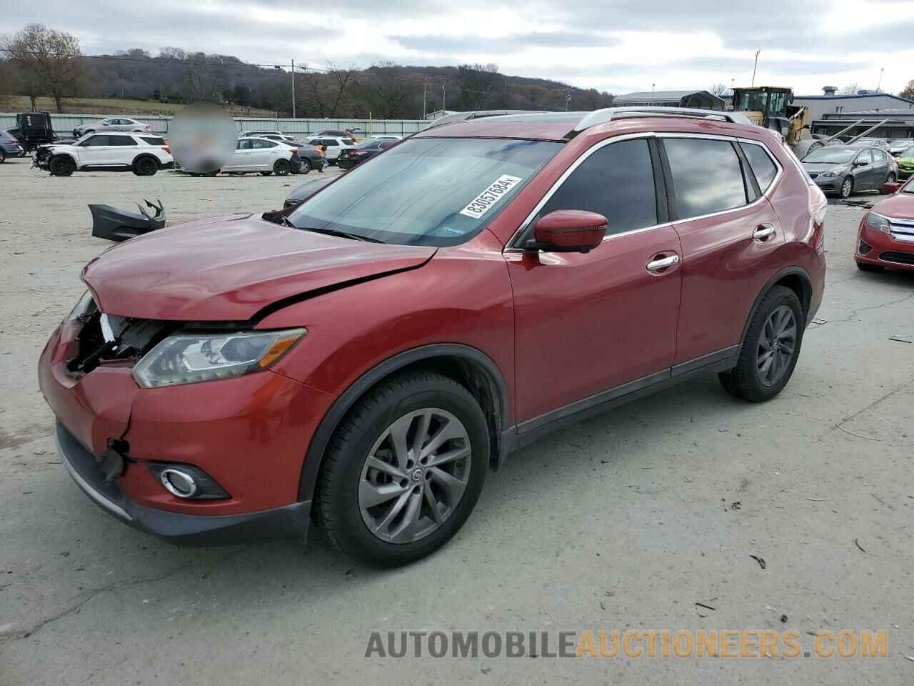 5N1AT2MT4GC856465 NISSAN ROGUE 2016