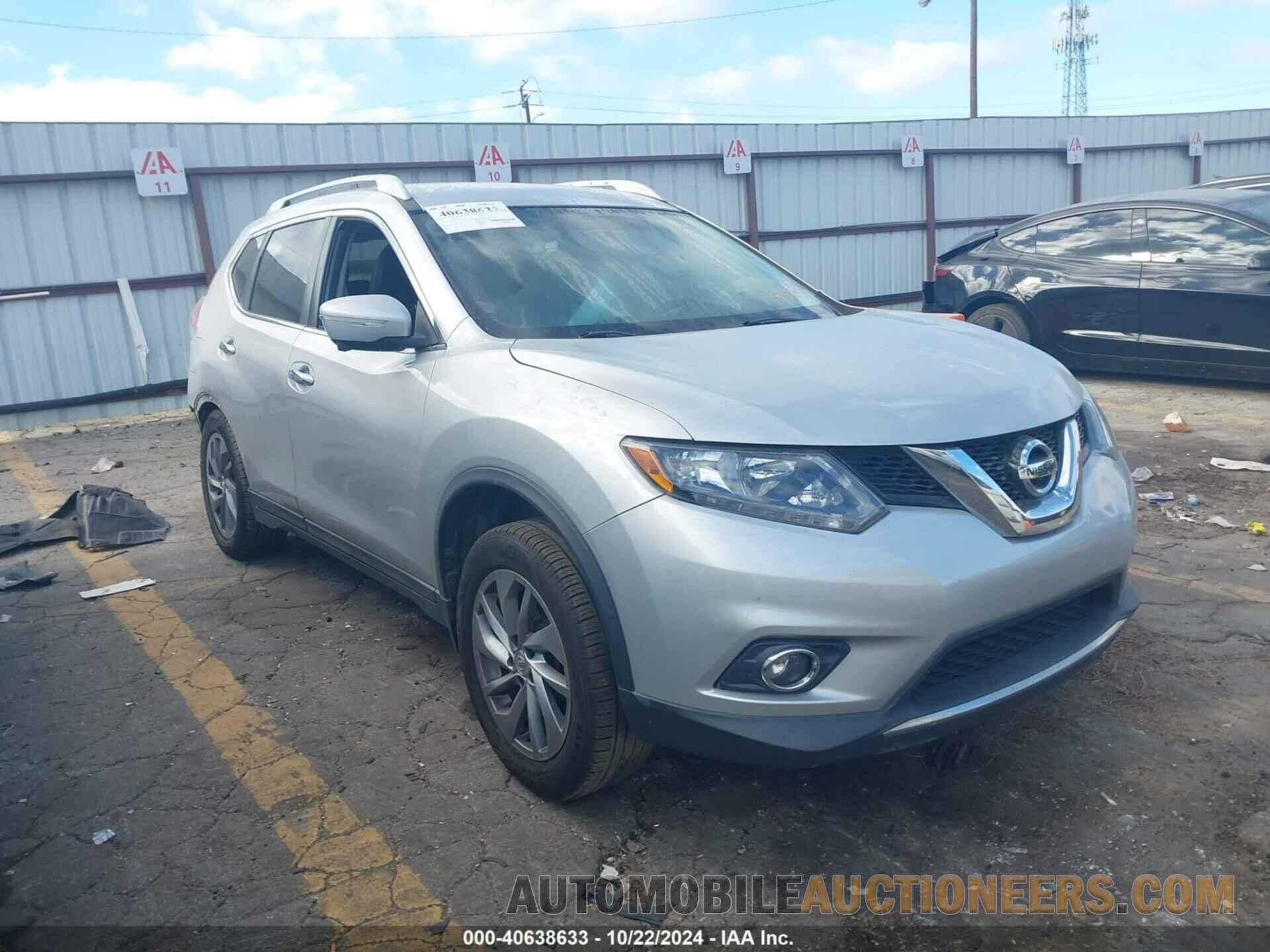 5N1AT2MT5EC832673 NISSAN ROGUE 2014