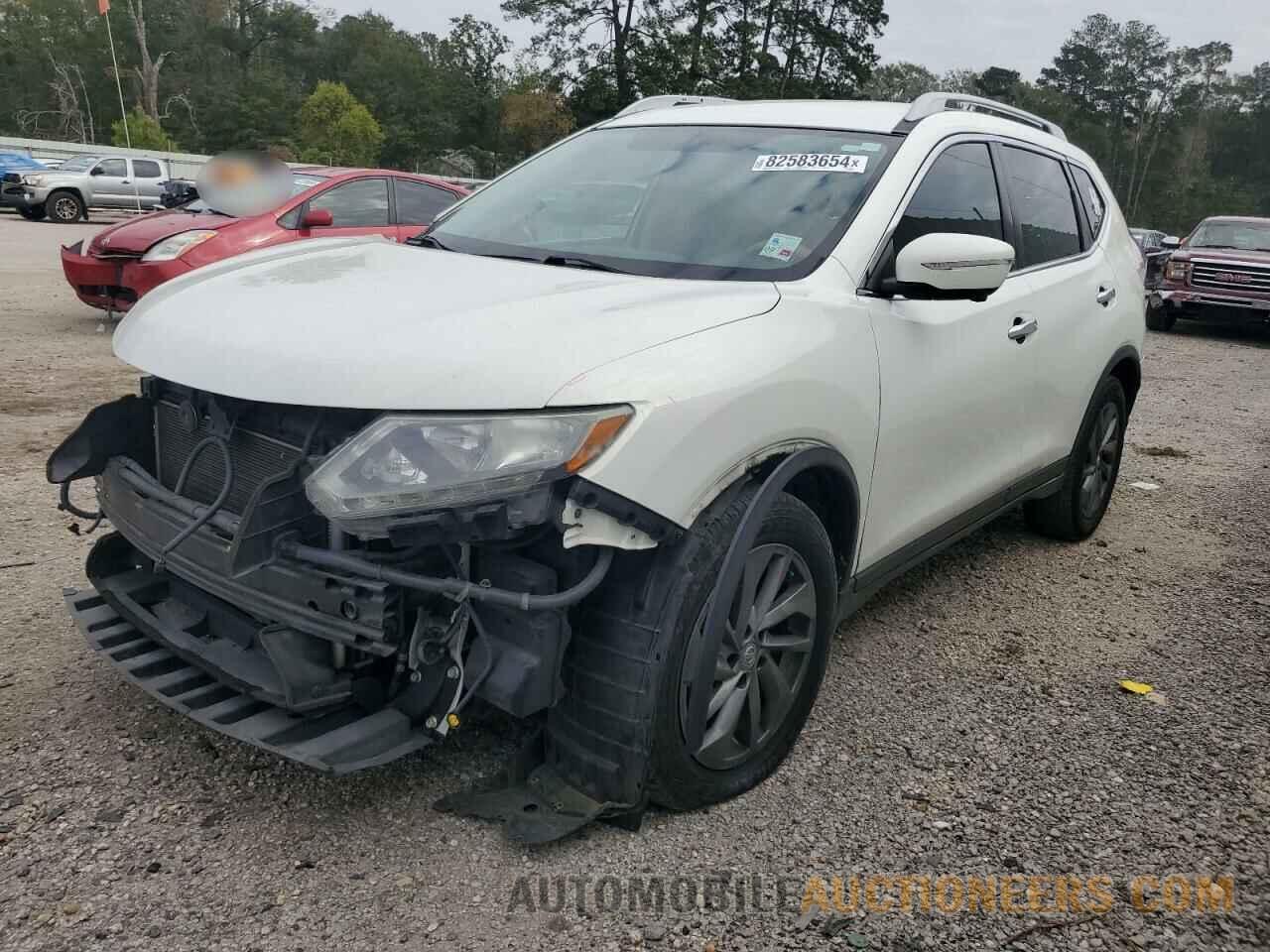 5N1AT2MT6EC760558 NISSAN ROGUE 2014