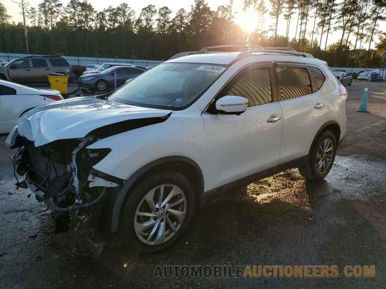 5N1AT2MT6EC768563 NISSAN ROGUE 2014