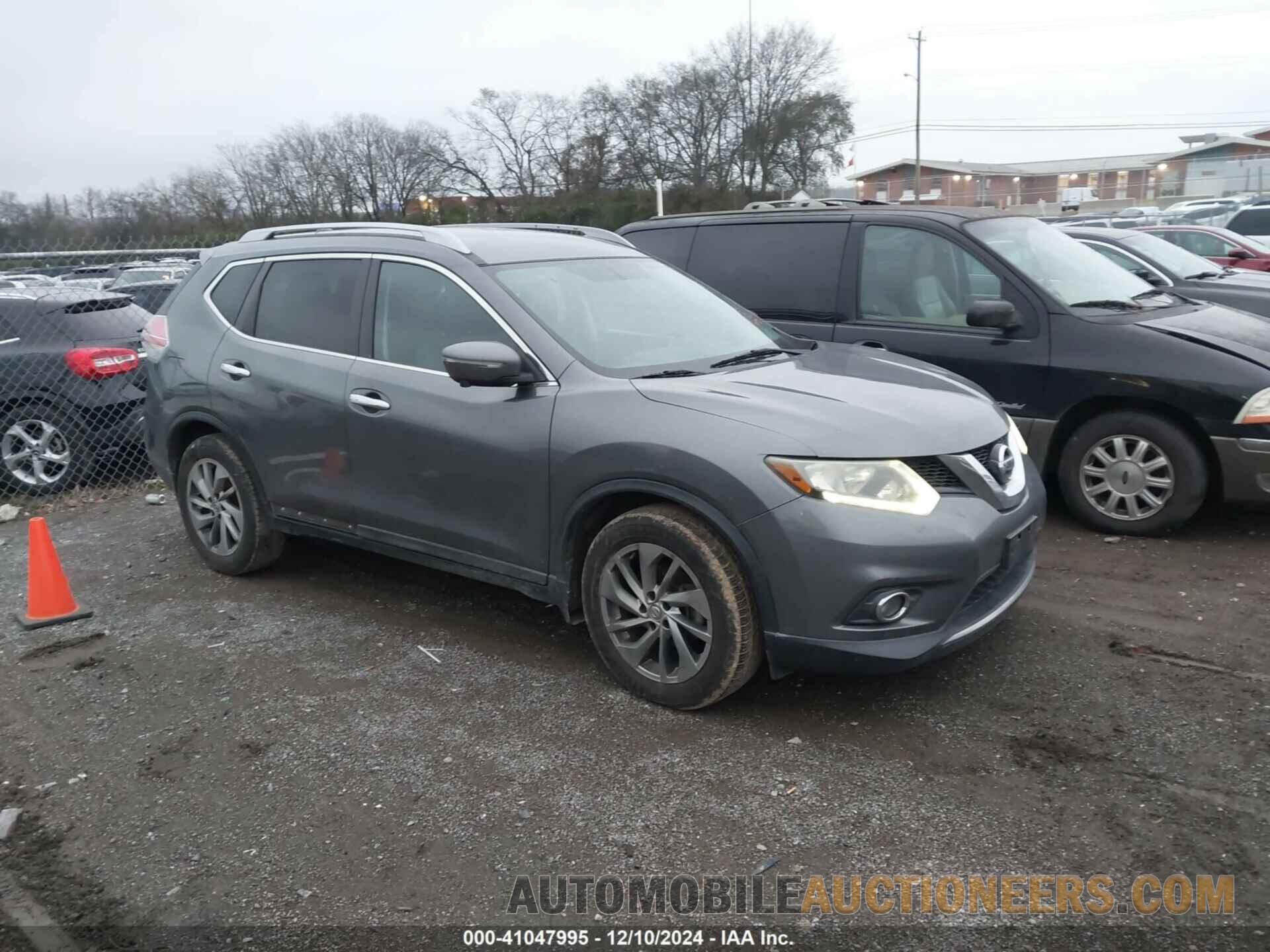 5N1AT2MT6FC775496 NISSAN ROGUE 2015