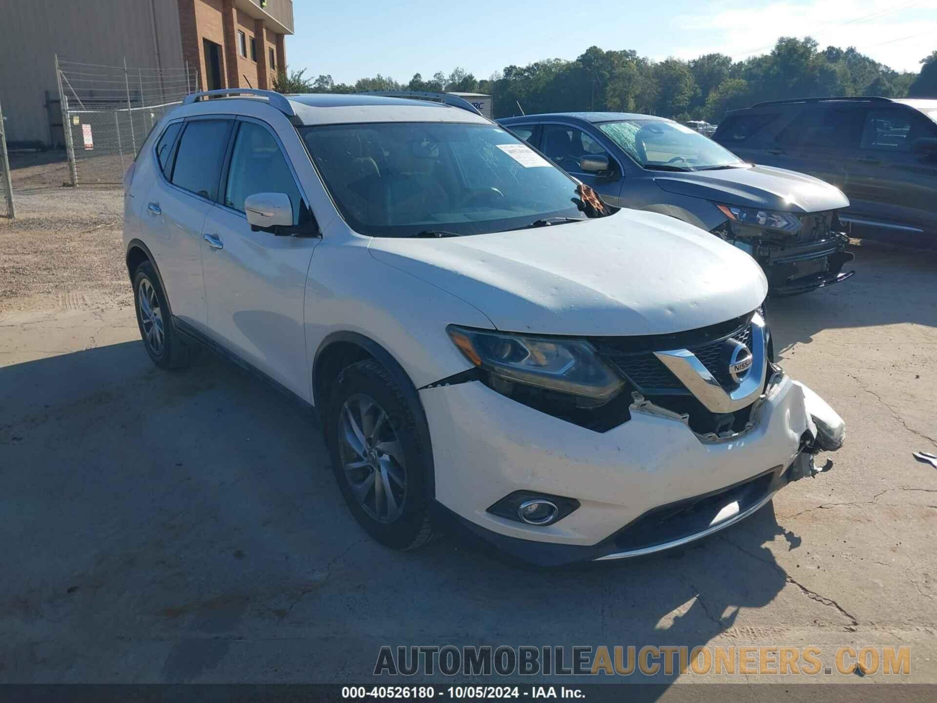 5N1AT2MT6FC820159 NISSAN ROGUE 2015