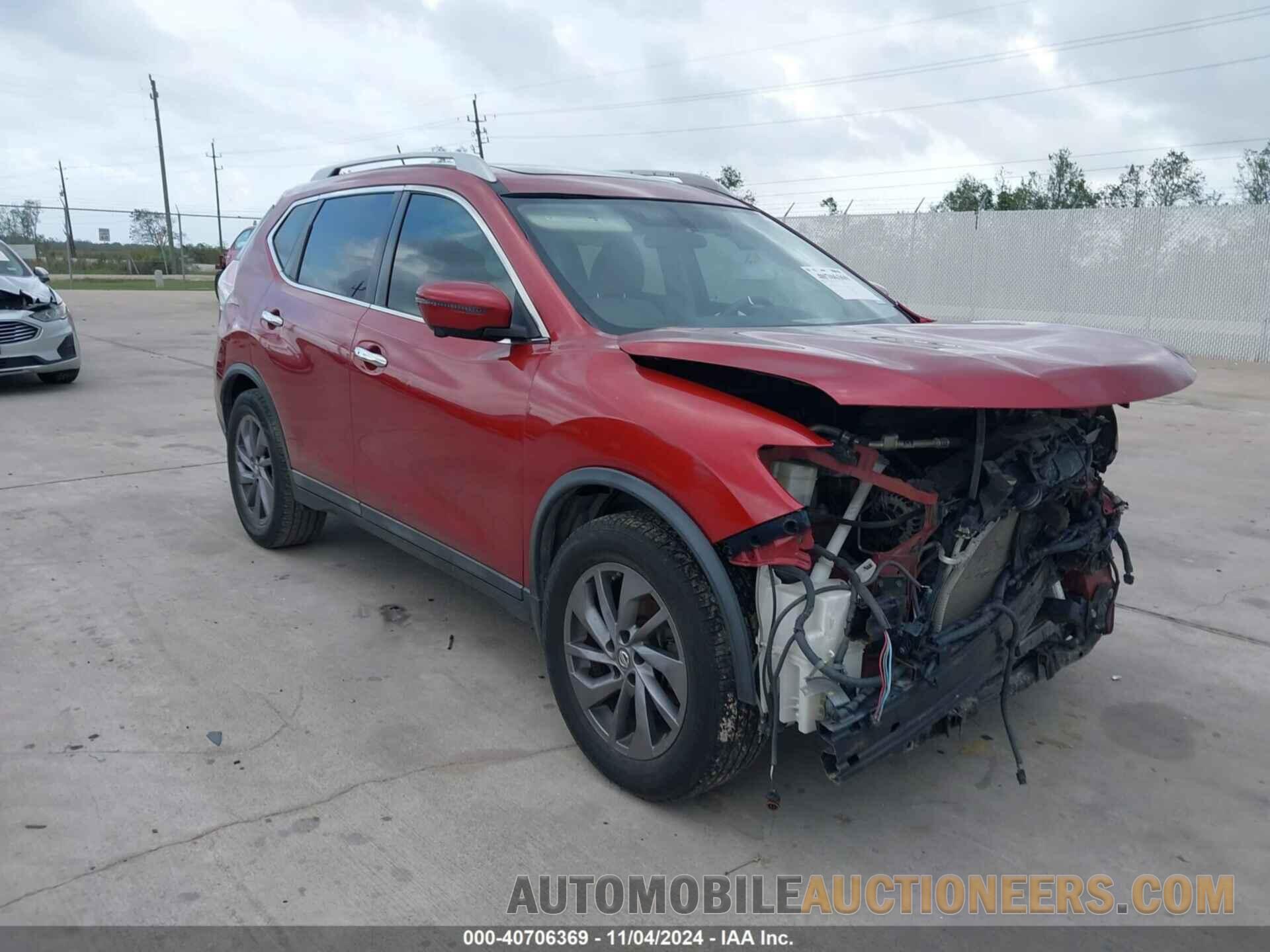 5N1AT2MT6GC757050 NISSAN ROGUE 2016