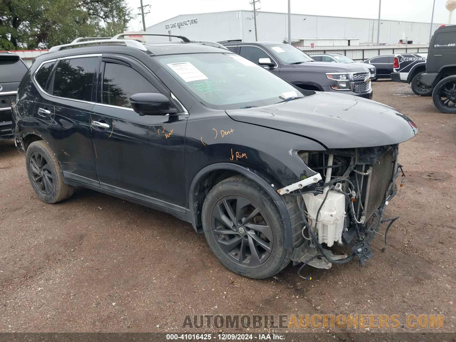 5N1AT2MT6GC815402 NISSAN ROGUE 2016