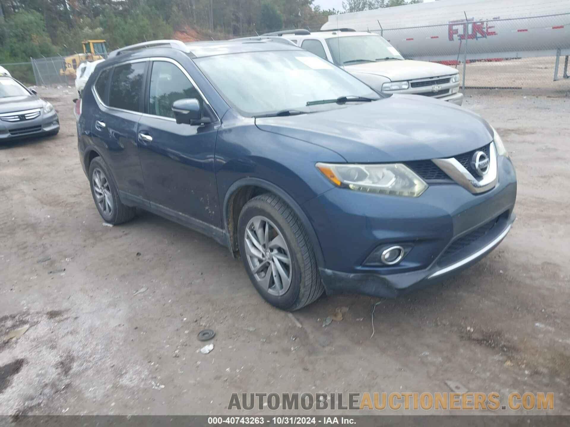 5N1AT2MT7FC757072 NISSAN ROGUE 2015