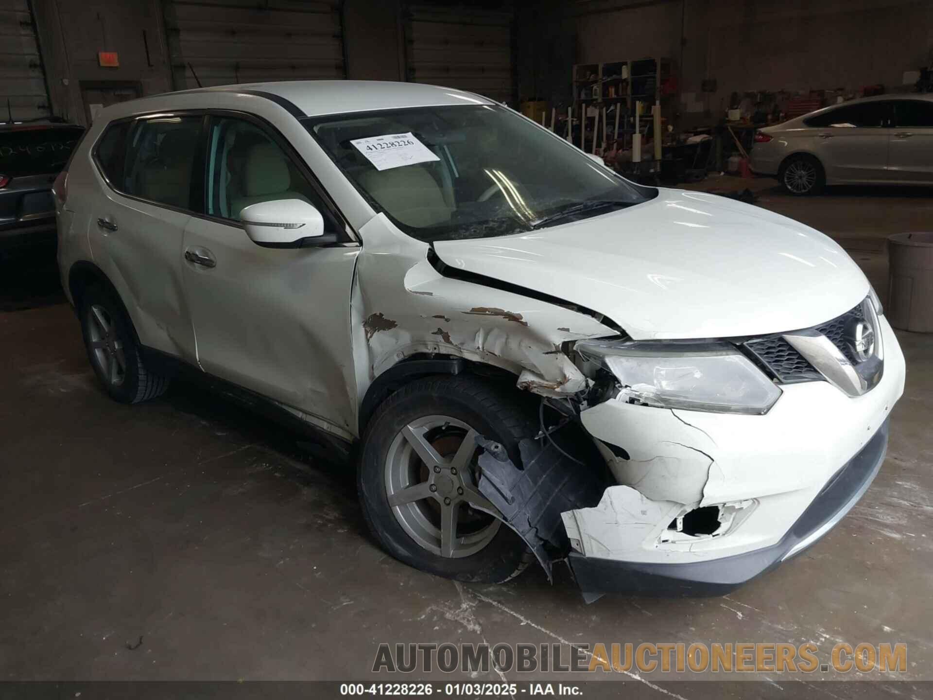 5N1AT2MT7FC843496 NISSAN ROGUE 2015