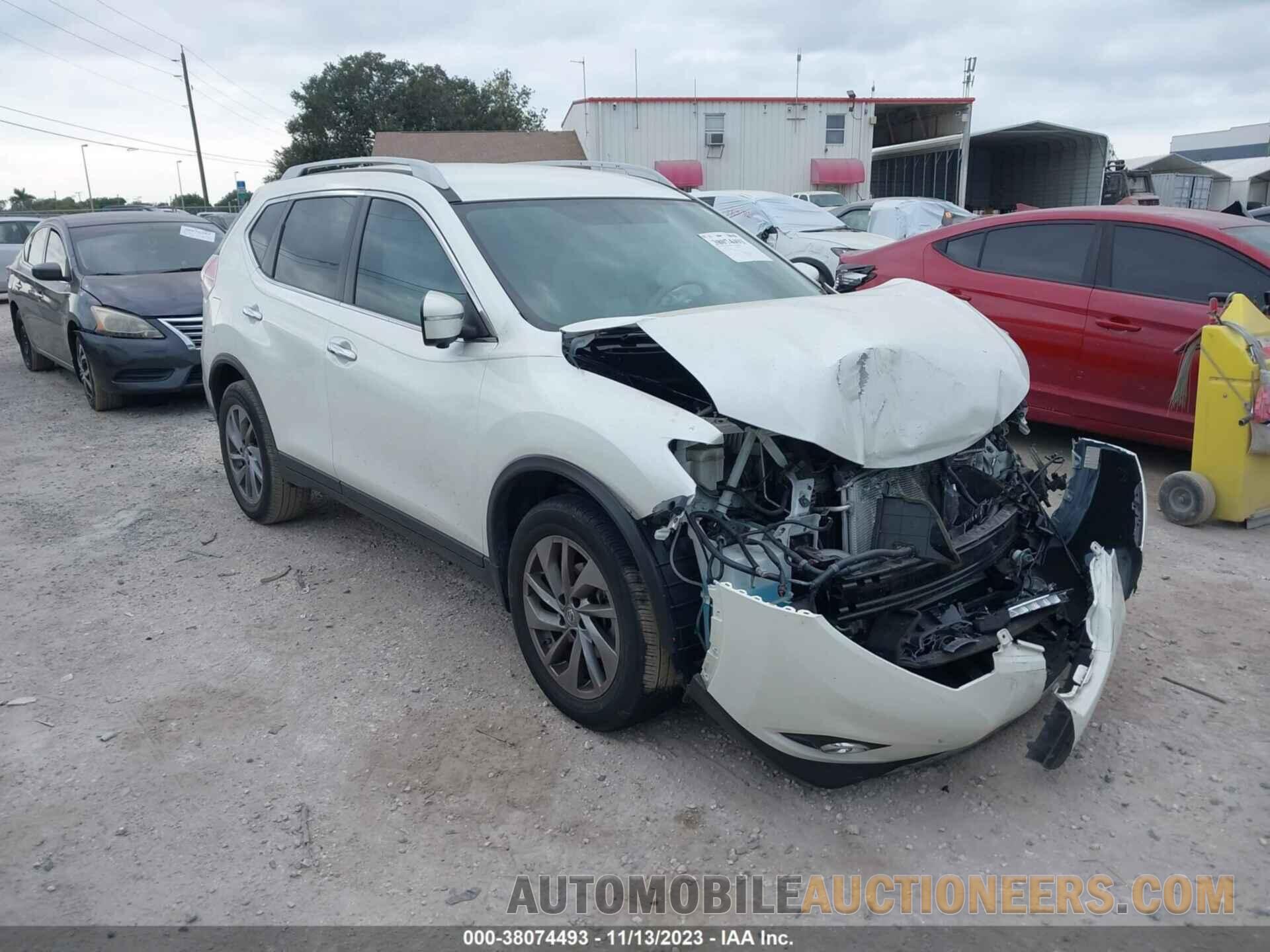 5N1AT2MT7FC862842 NISSAN ROGUE 2015