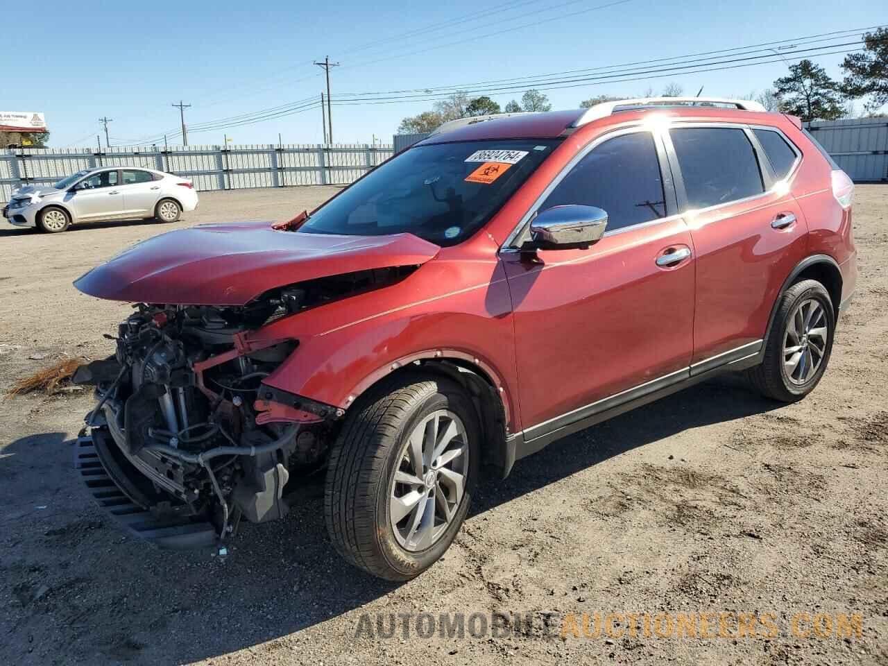 5N1AT2MT7FC884680 NISSAN ROGUE 2015