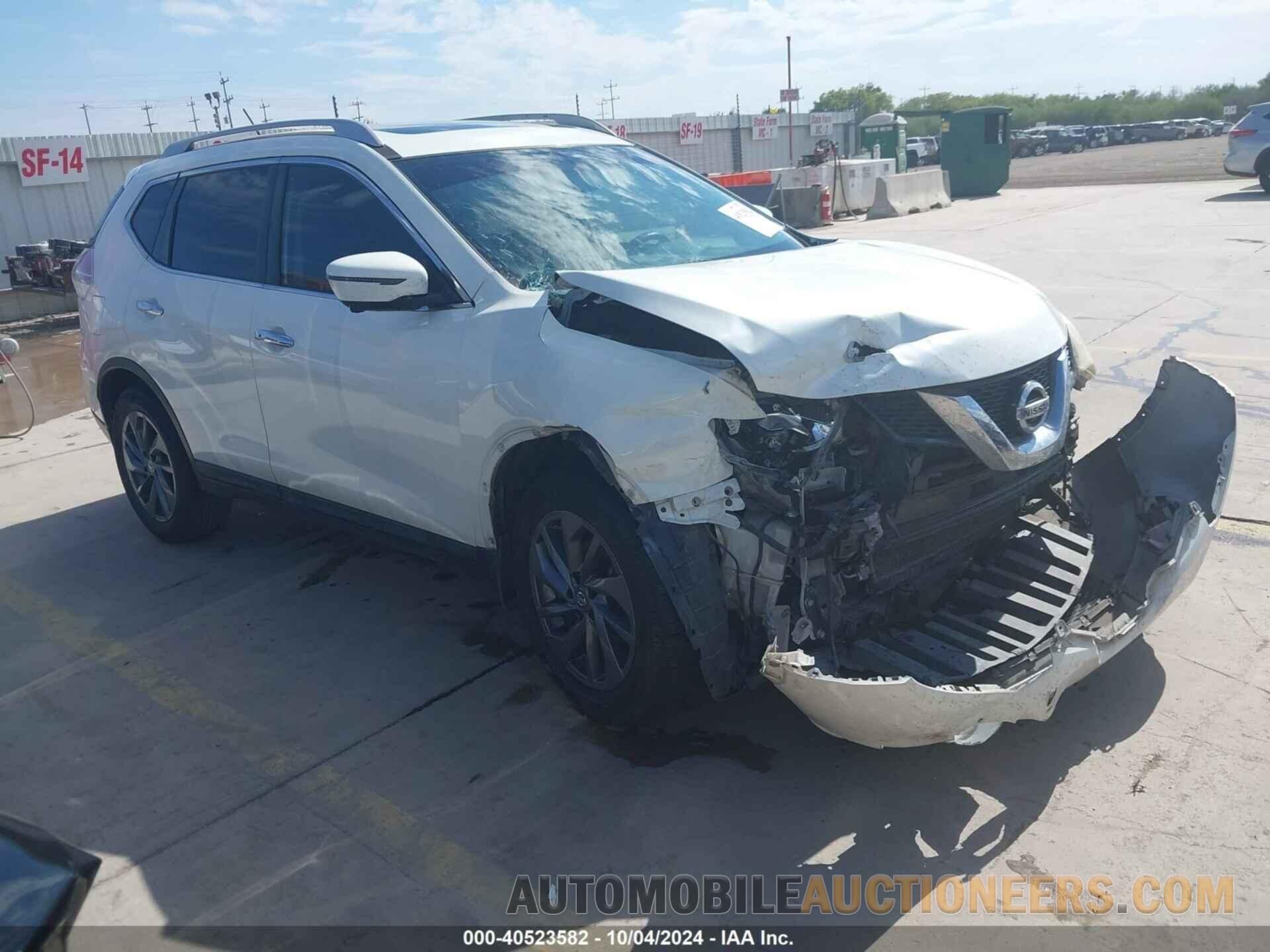 5N1AT2MT7GC865368 NISSAN ROGUE 2016