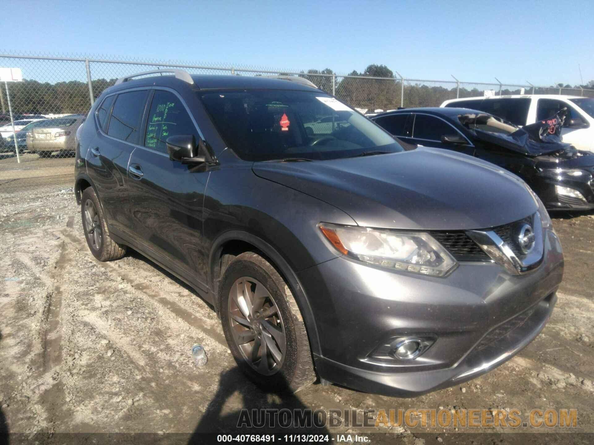 5N1AT2MT8EC776566 NISSAN ROGUE 2014