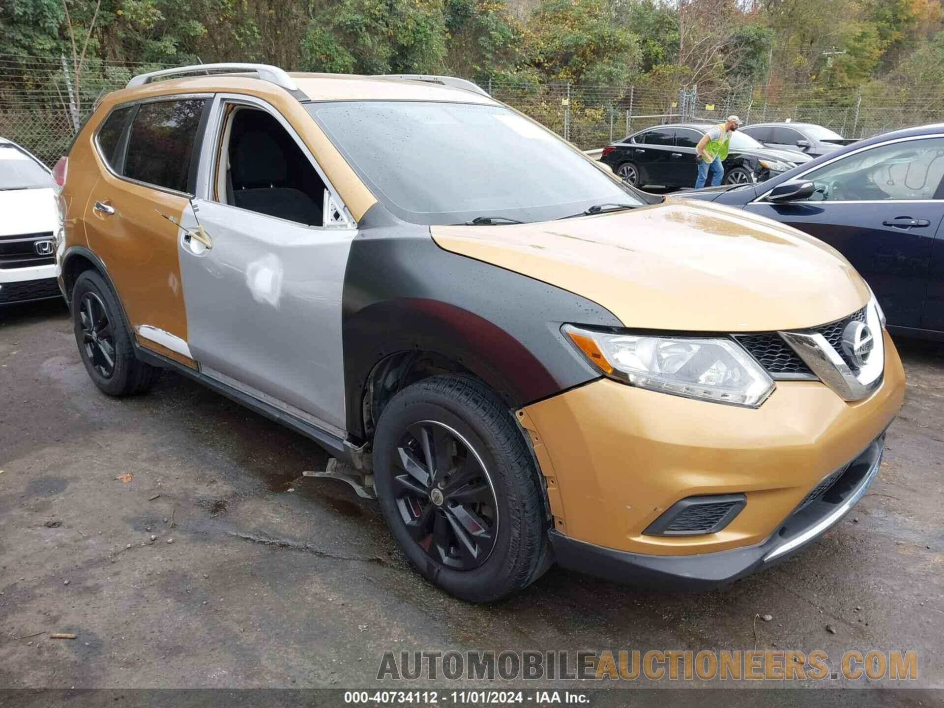 5N1AT2MT8EC823756 NISSAN ROGUE 2014