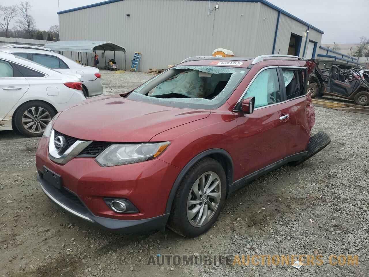 5N1AT2MT8FC870206 NISSAN ROGUE 2015