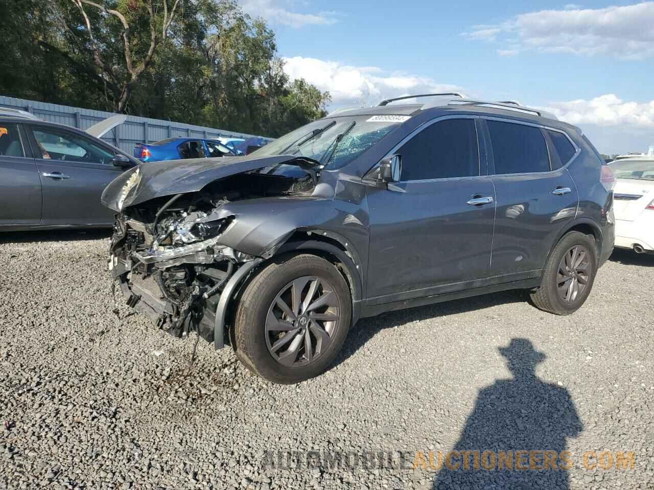 5N1AT2MT8GC842035 NISSAN ROGUE 2016