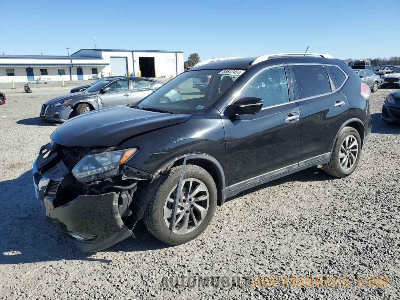 5N1AT2MT9EC771652 NISSAN ROGUE 2014