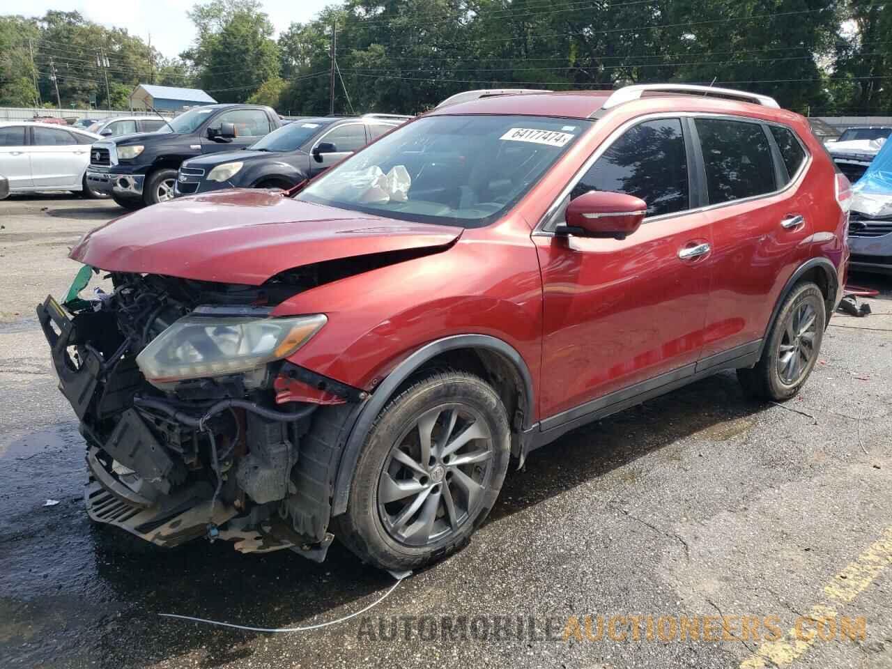 5N1AT2MT9FC798545 NISSAN ROGUE 2015