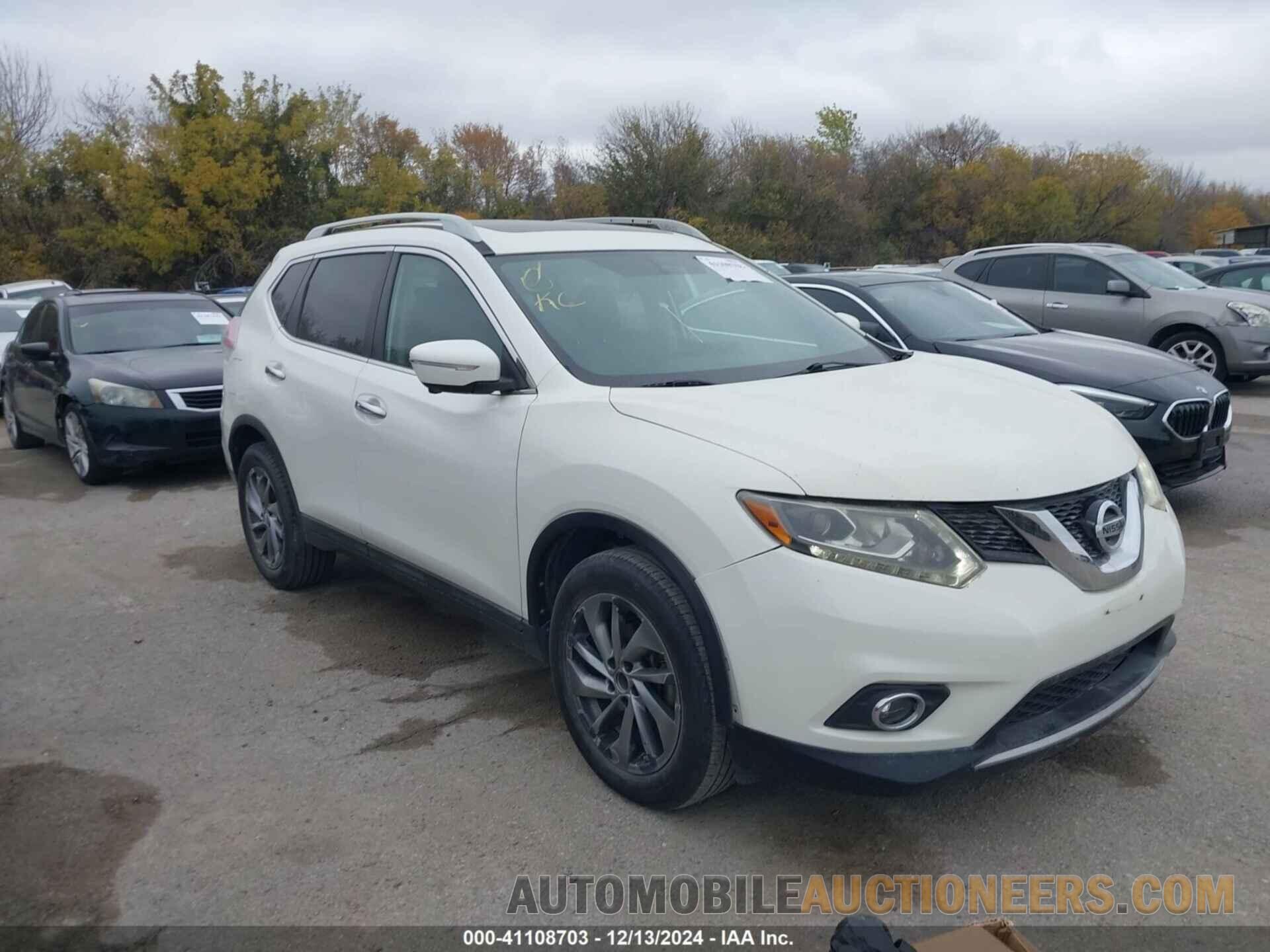 5N1AT2MT9FC834668 NISSAN ROGUE 2015