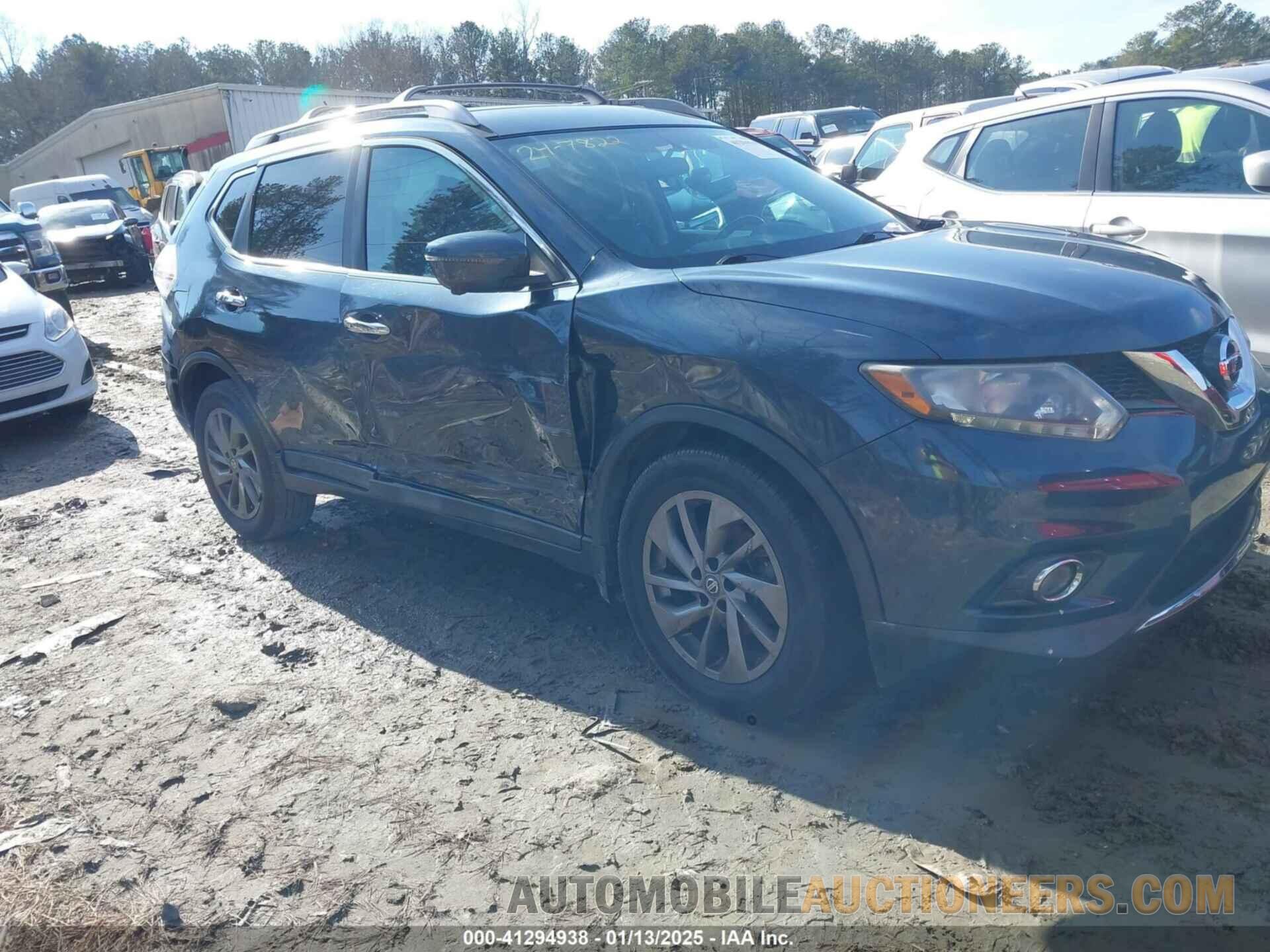 5N1AT2MT9GC740274 NISSAN ROGUE 2016