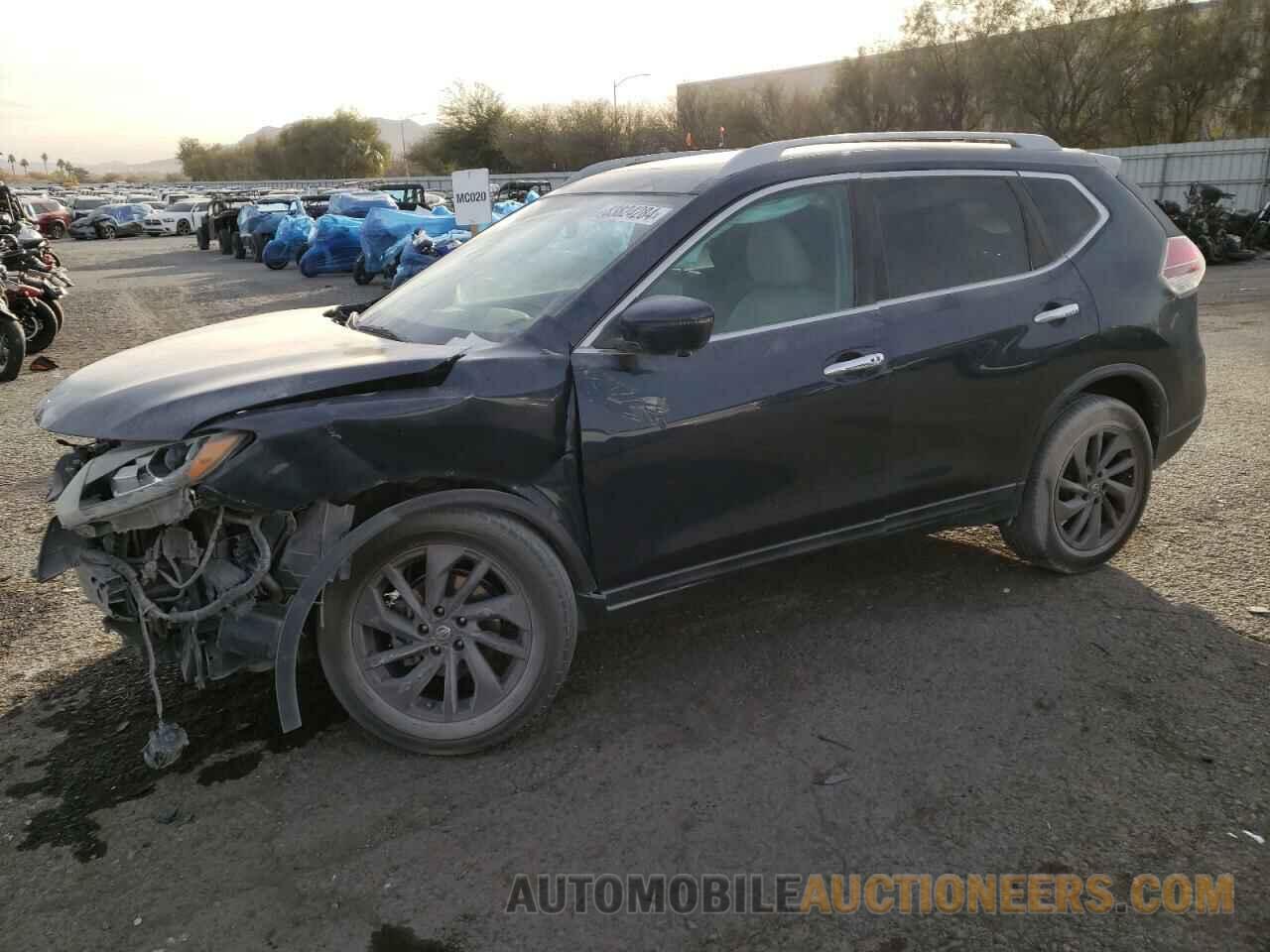 5N1AT2MT9GC777325 NISSAN ROGUE 2016