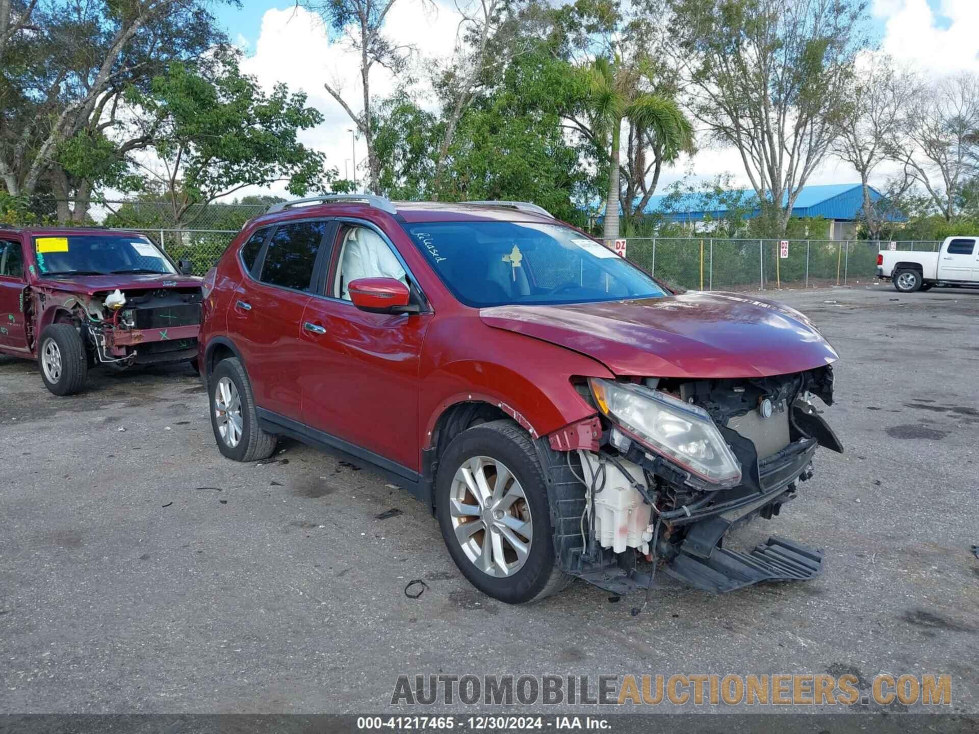 5N1AT2MT9GC782038 NISSAN ROGUE 2016