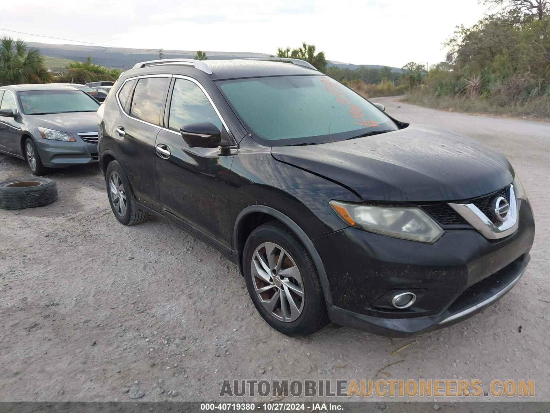 5N1AT2MTXEC761101 NISSAN ROGUE 2014