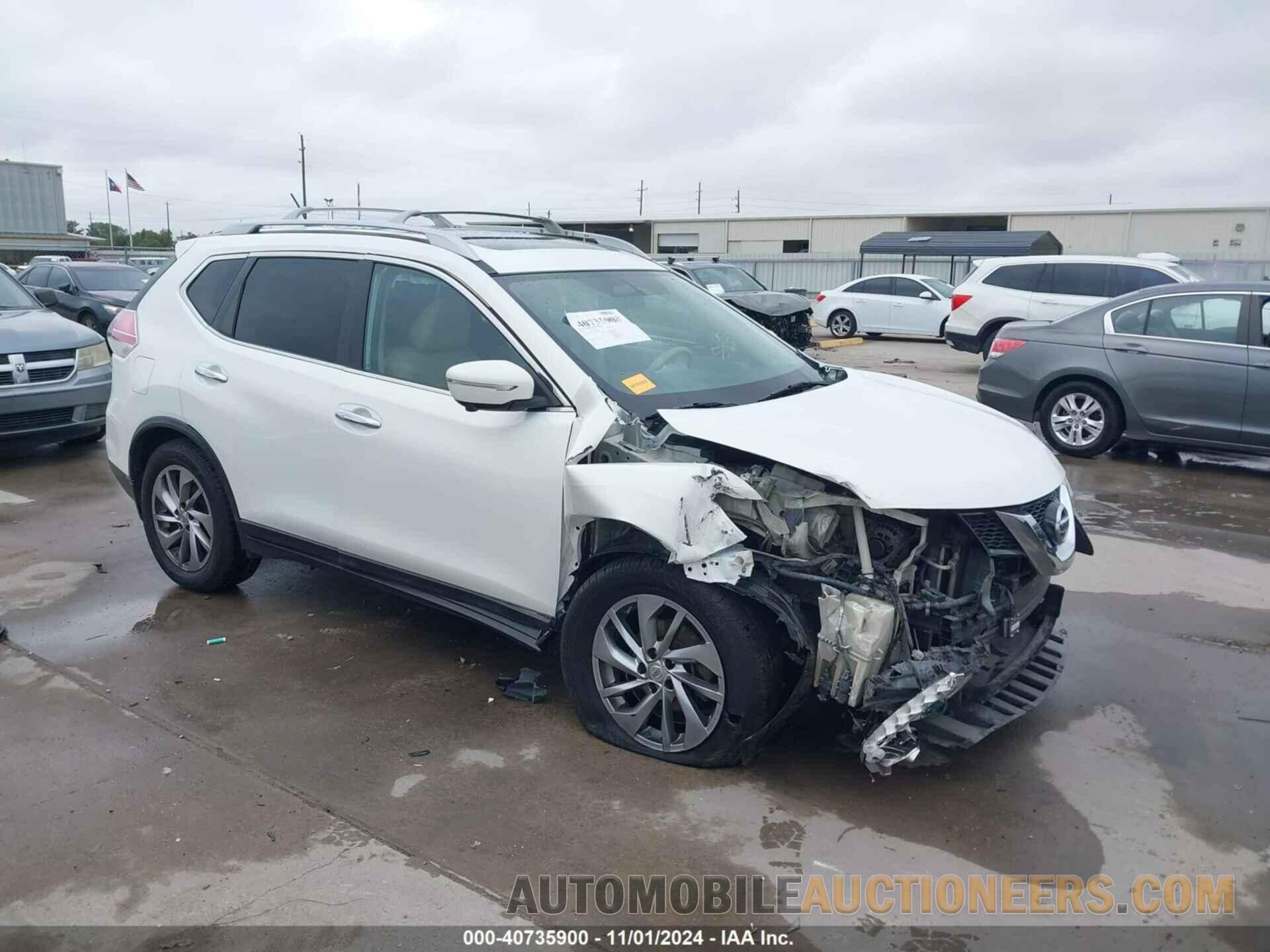 5N1AT2MTXEC803699 NISSAN ROGUE 2014