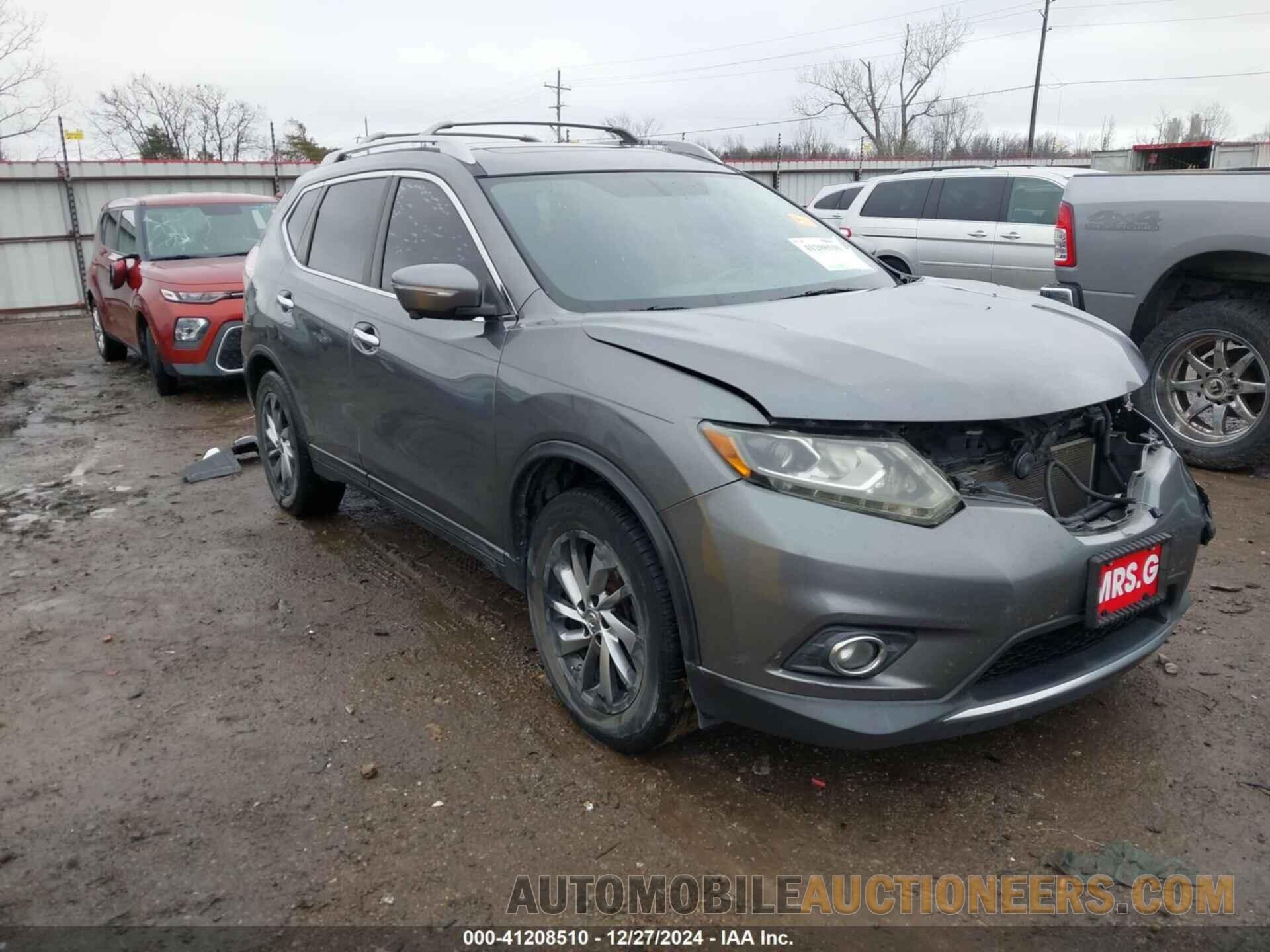 5N1AT2MTXFC778126 NISSAN ROGUE 2015