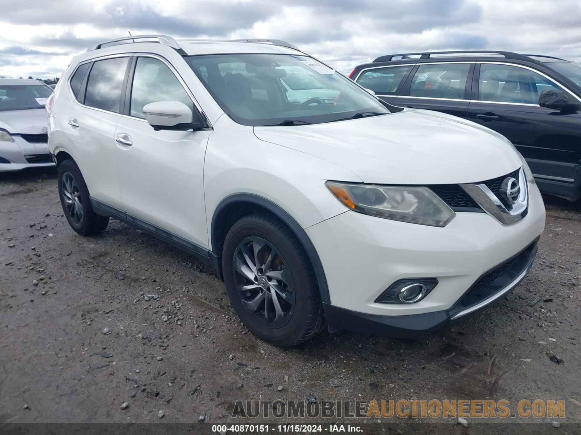 5N1AT2MTXFC860874 NISSAN ROGUE 2015