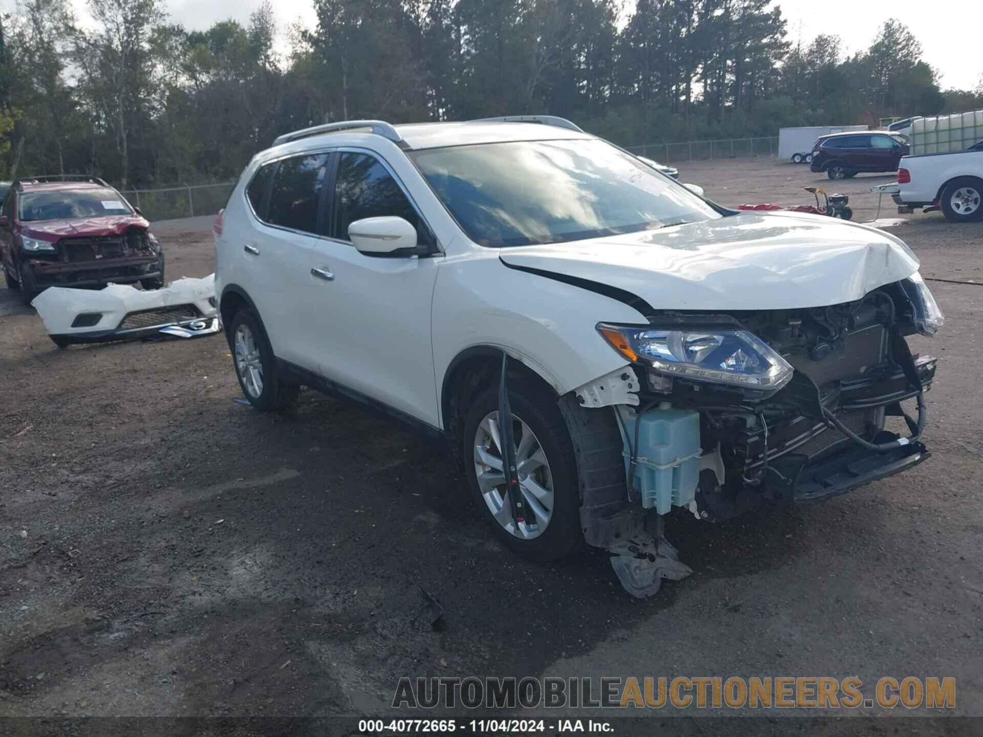 5N1AT2MTXFC884009 NISSAN ROGUE 2015