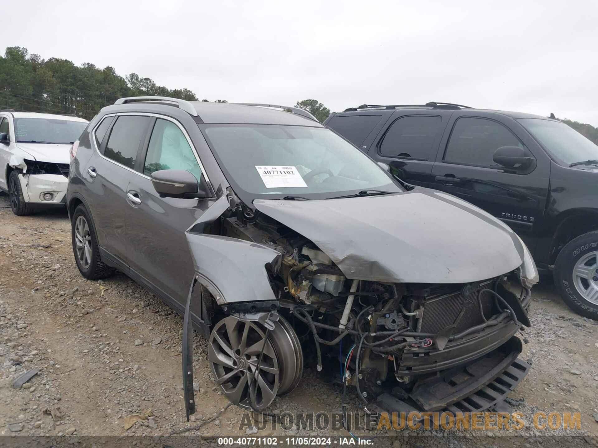 5N1AT2MTXFC893356 NISSAN ROGUE 2015