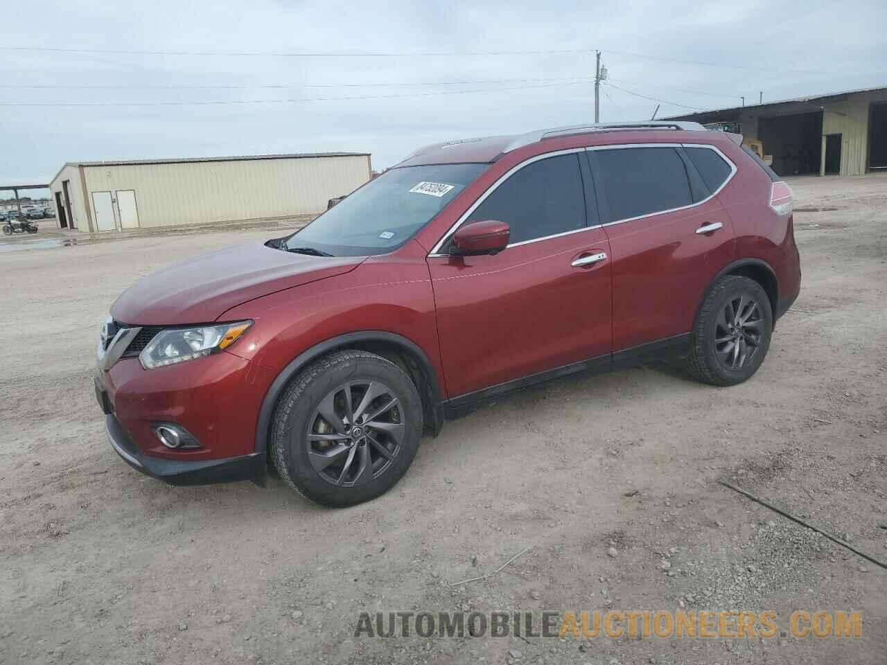 5N1AT2MTXGC751333 NISSAN ROGUE 2016