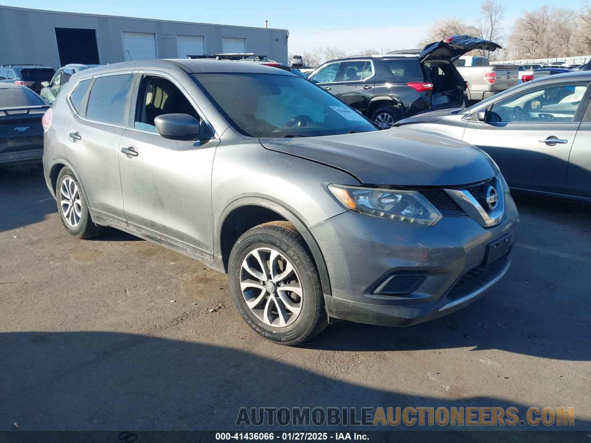 5N1AT2MTXGC808775 NISSAN ROGUE 2016