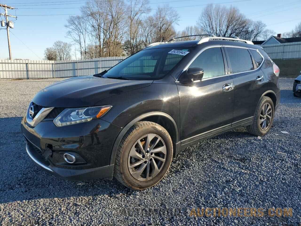 5N1AT2MTXGC838763 NISSAN ROGUE 2016