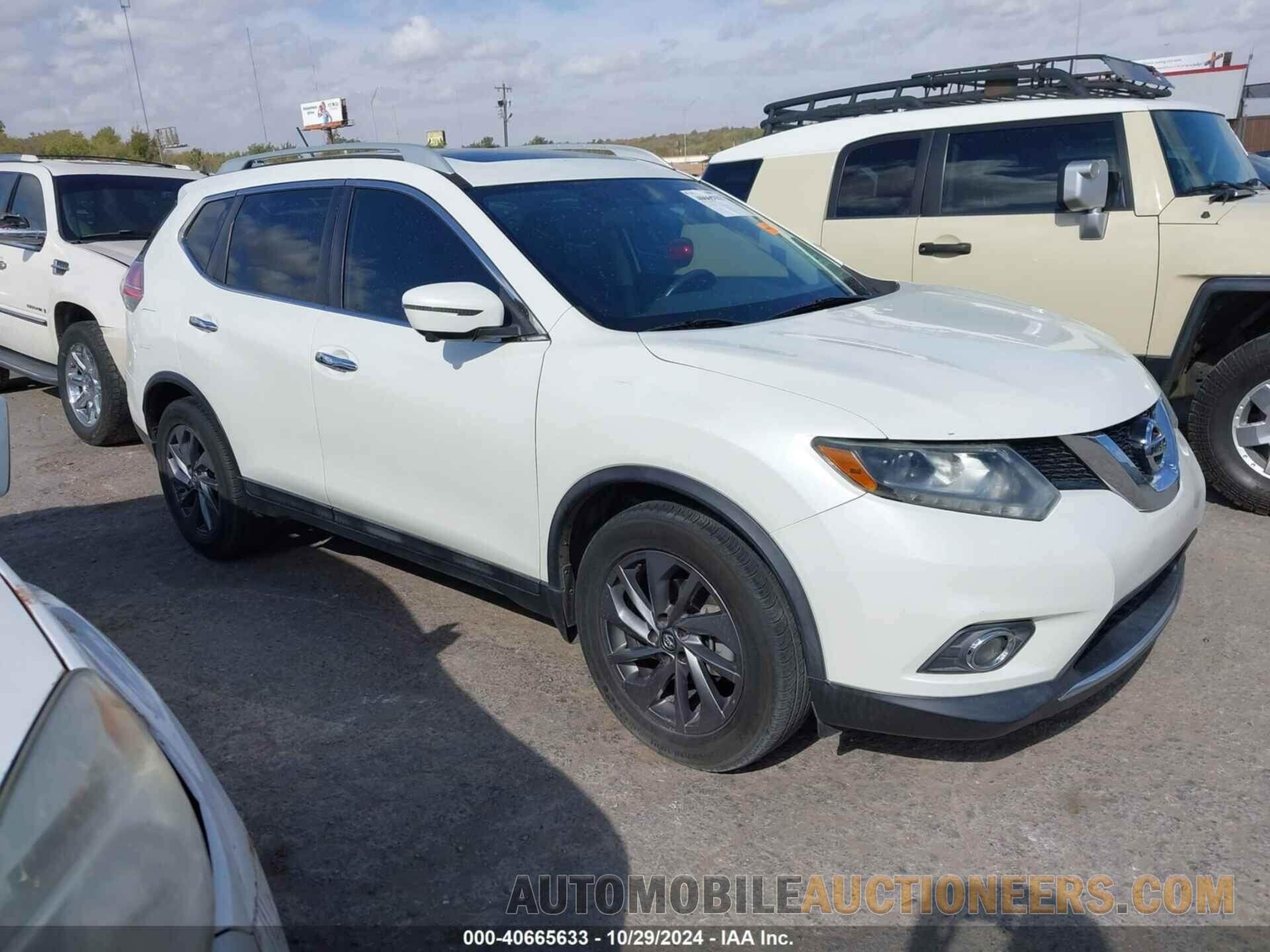 5N1AT2MTXGC869625 NISSAN ROGUE 2016