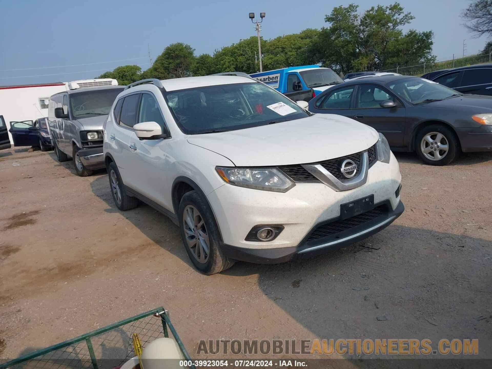 5N1AT2MV0EC752344 NISSAN ROGUE 2014