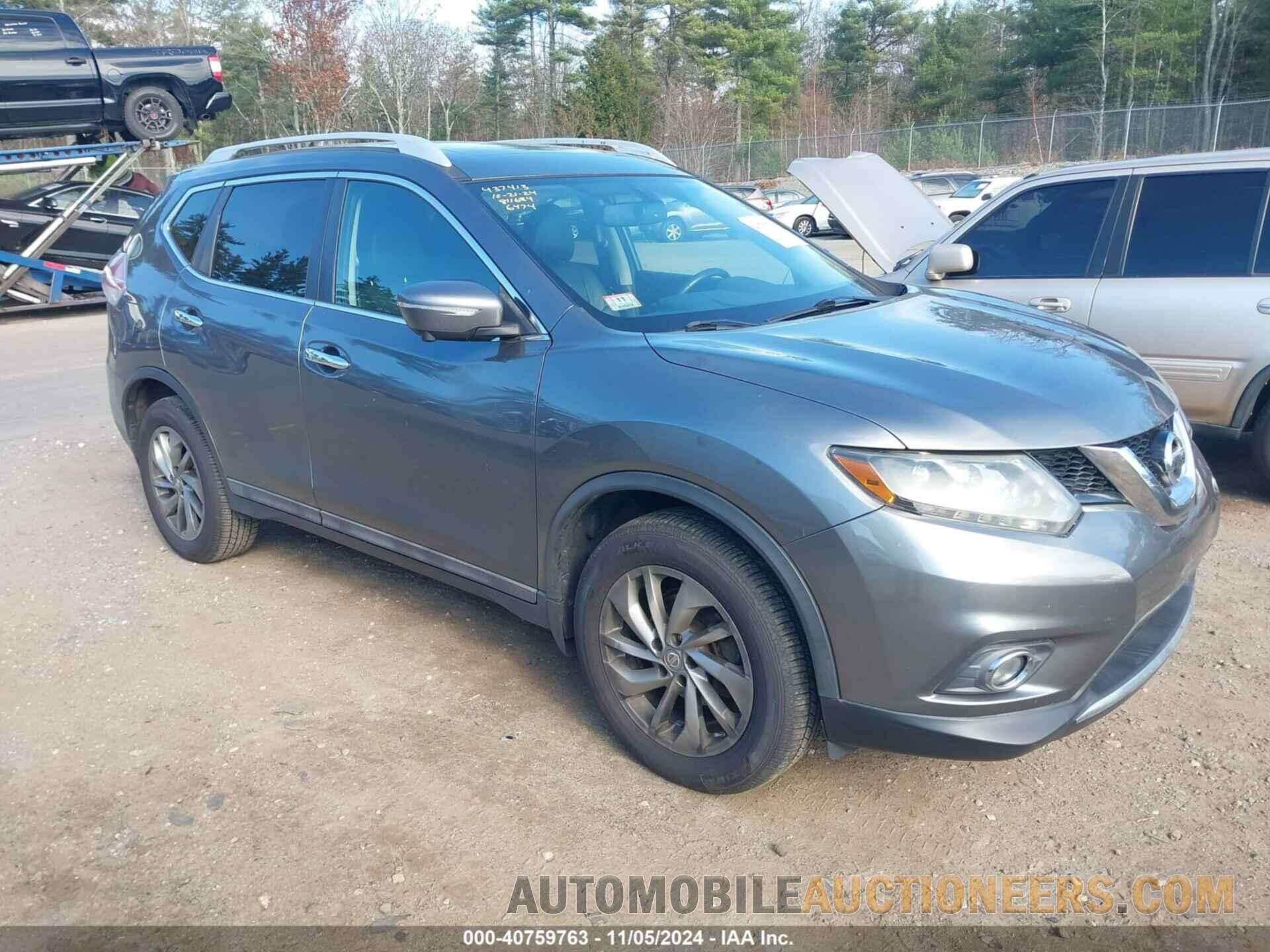 5N1AT2MV0FC811684 NISSAN ROGUE 2015