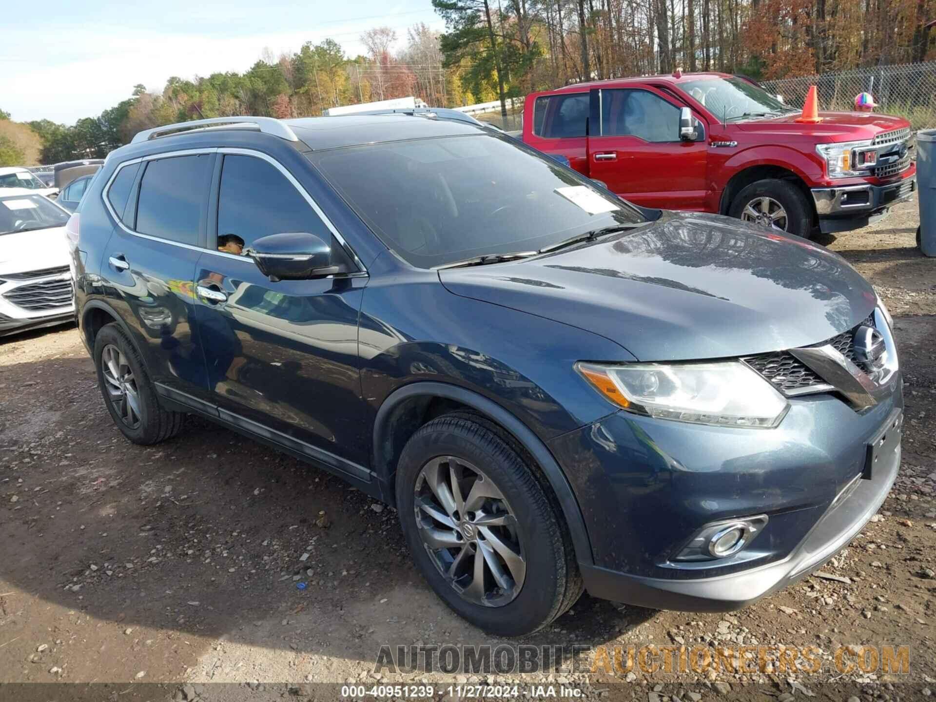 5N1AT2MV0FC849531 NISSAN ROGUE 2015