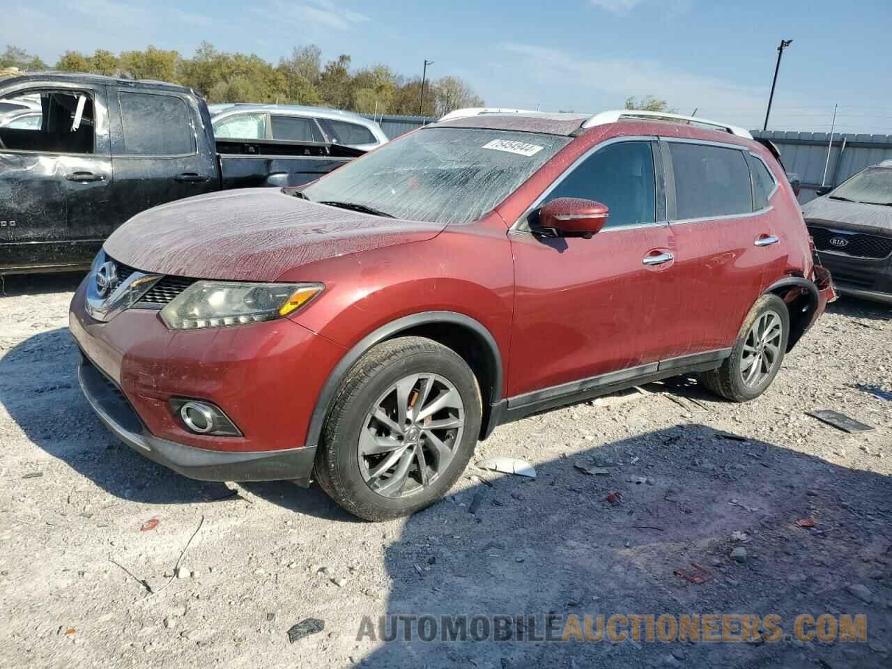 5N1AT2MV0FC855586 NISSAN ROGUE 2015