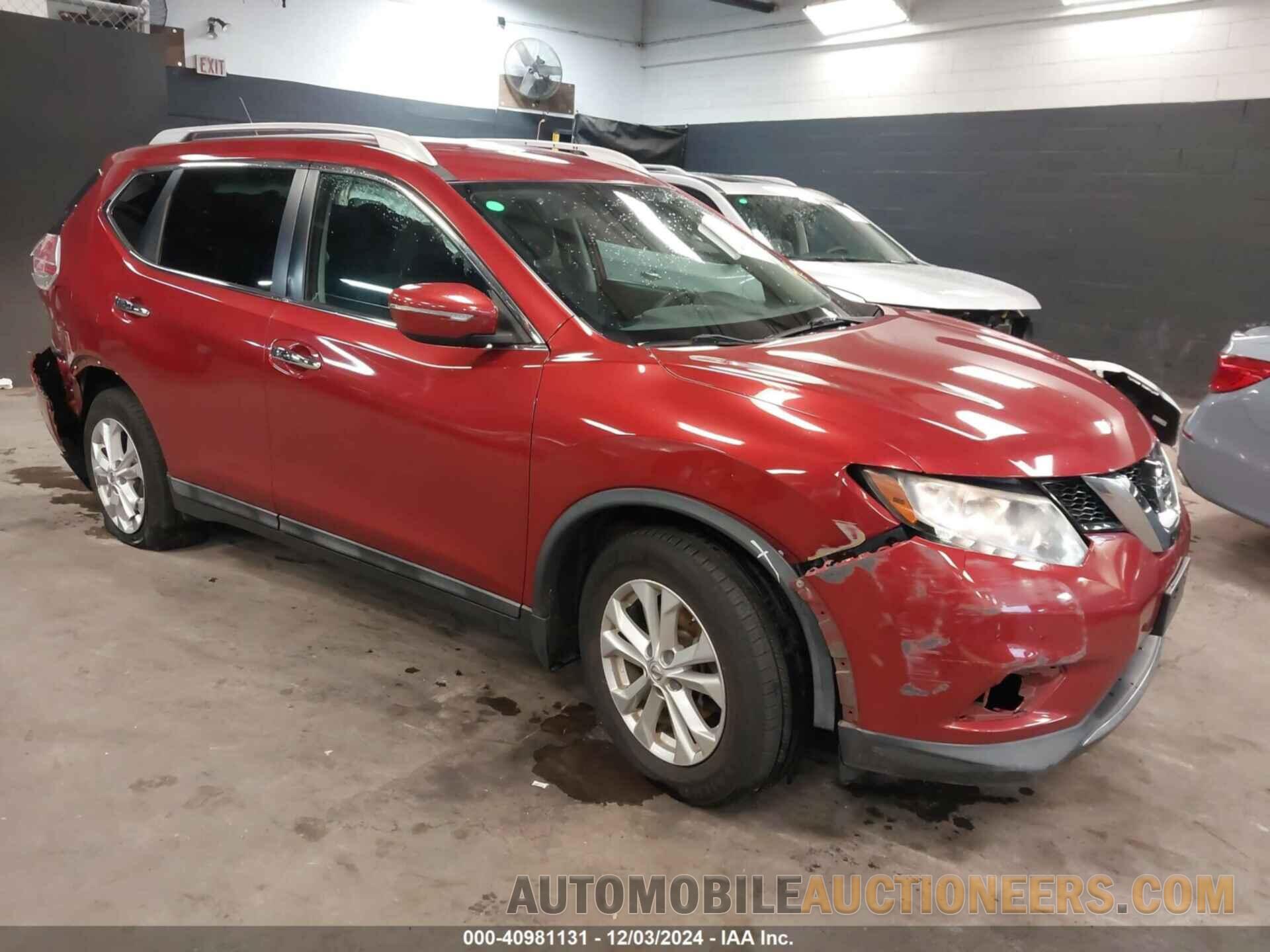 5N1AT2MV0FC917441 NISSAN ROGUE 2015