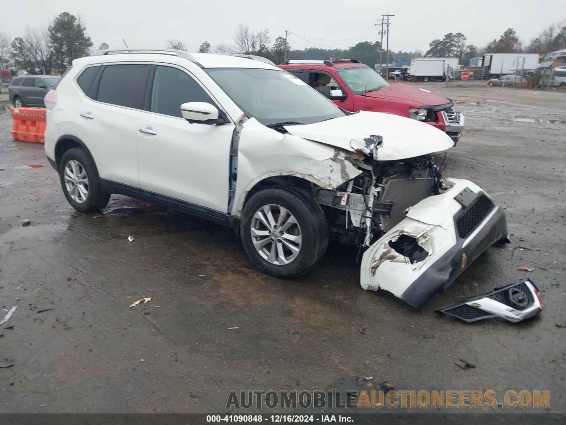 5N1AT2MV0GC814568 NISSAN ROGUE 2016