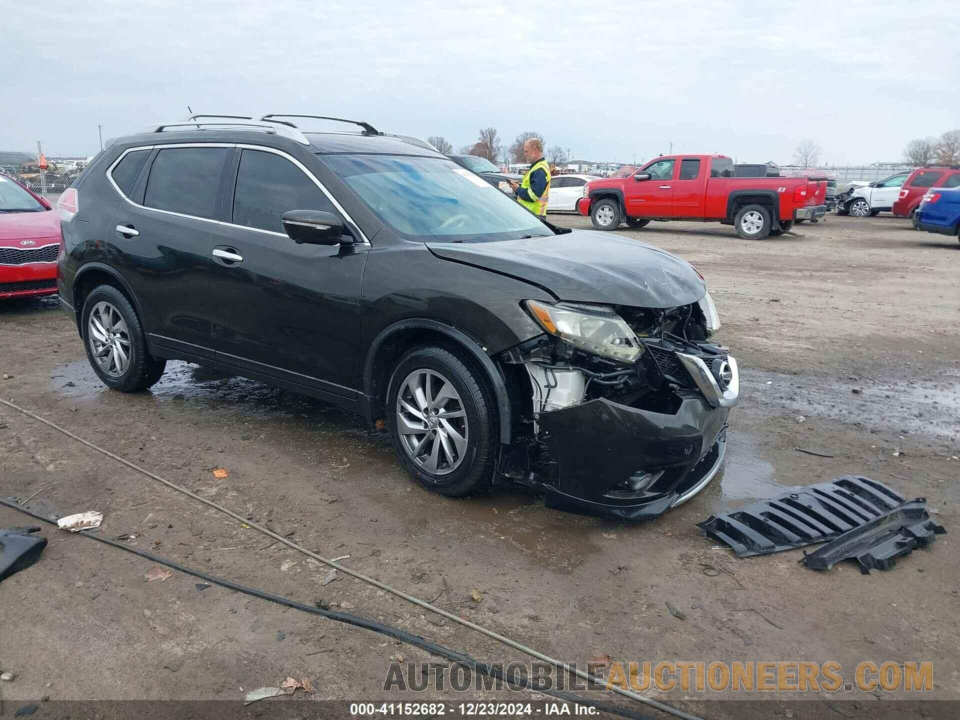 5N1AT2MV1EC770125 NISSAN ROGUE 2014