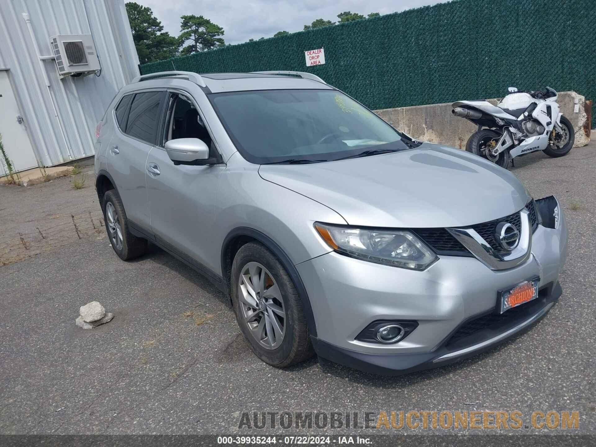 5N1AT2MV1EC807206 NISSAN ROGUE 2014