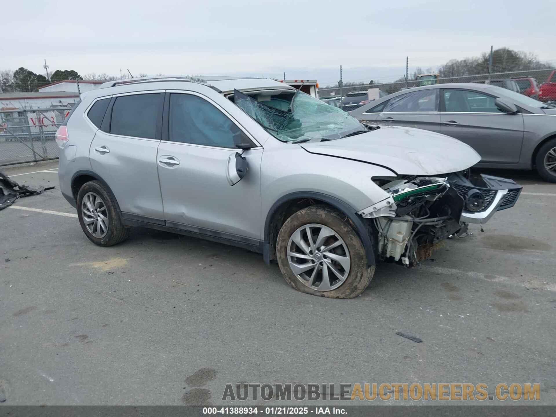 5N1AT2MV1FC764763 NISSAN ROGUE 2015