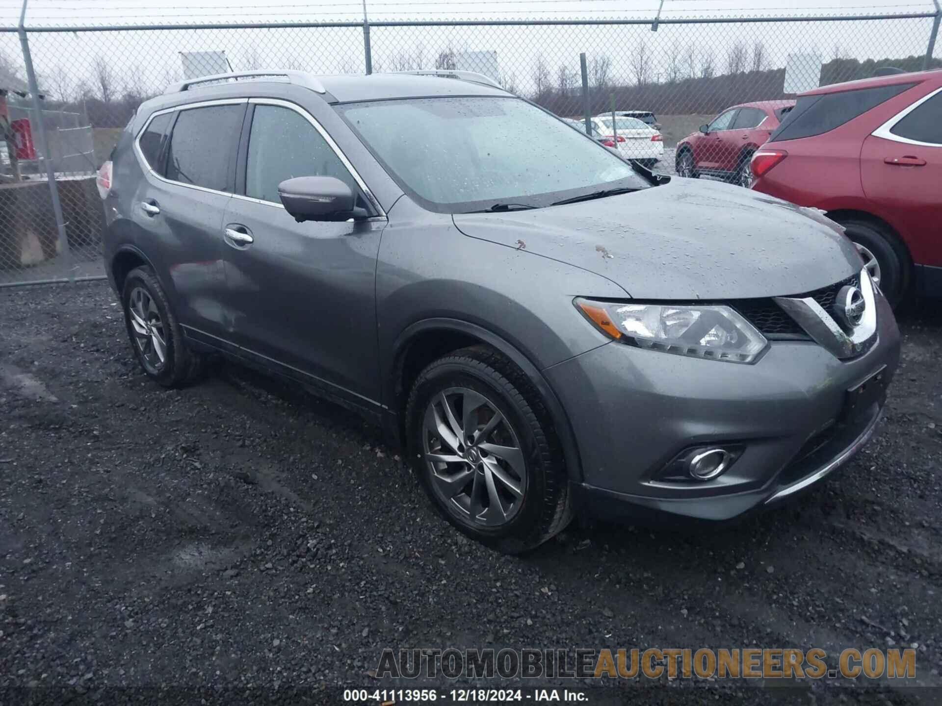 5N1AT2MV1FC908604 NISSAN ROGUE 2015