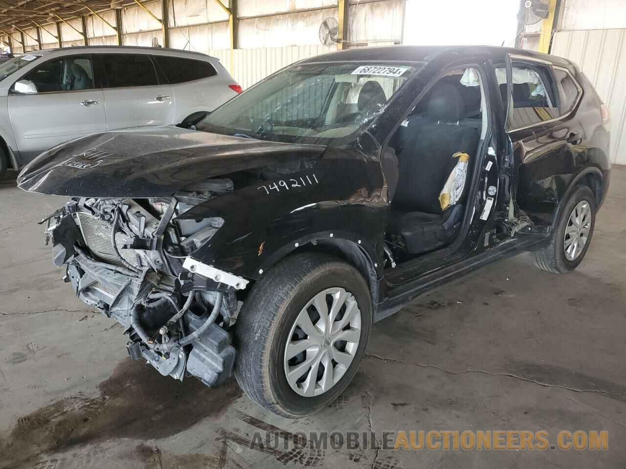 5N1AT2MV1GC763906 NISSAN ROGUE 2016