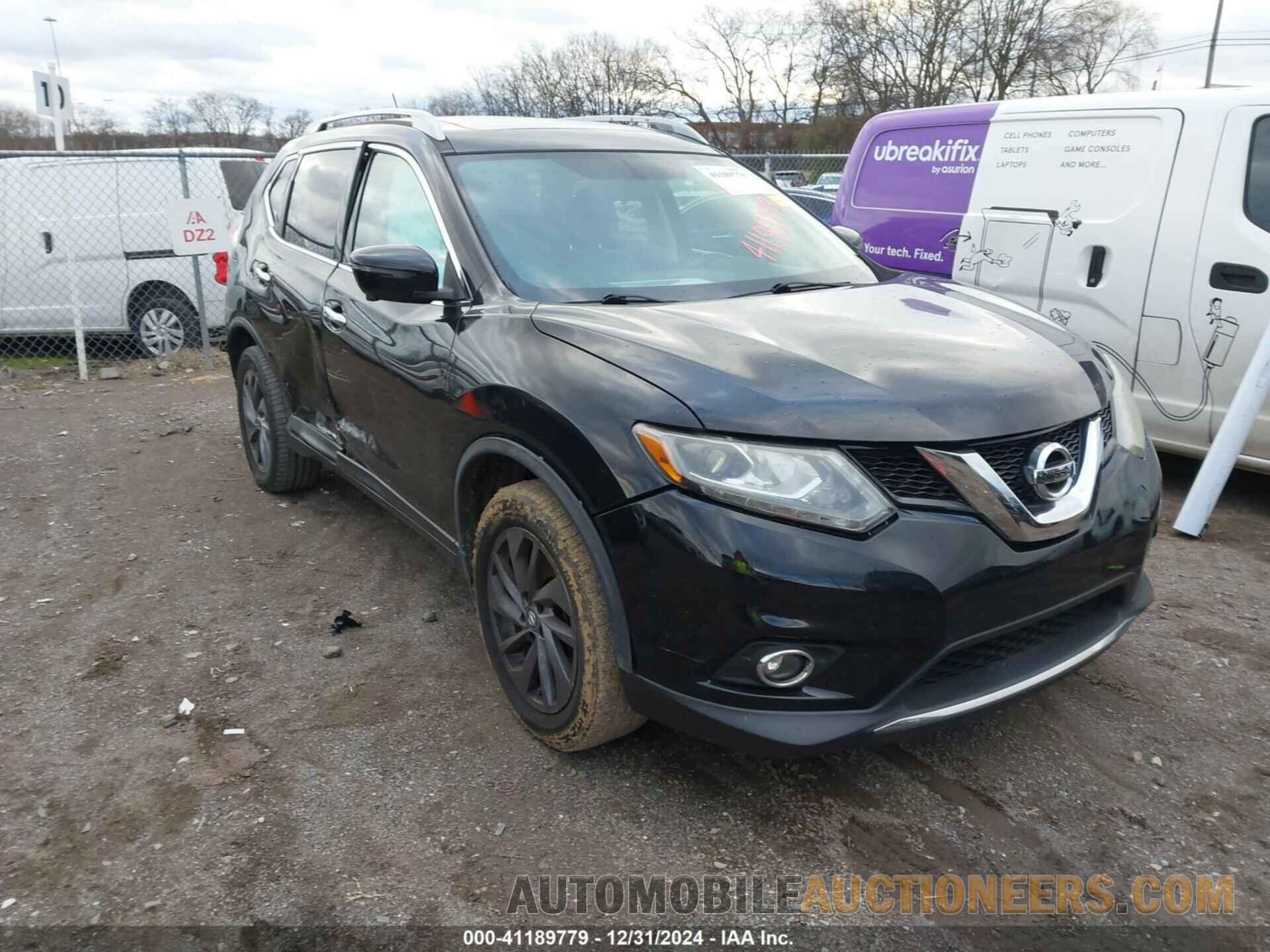 5N1AT2MV1GC771035 NISSAN ROGUE 2016